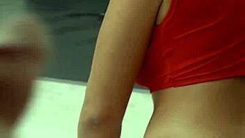 huge ass babe squirts while riding in oiled reality scene