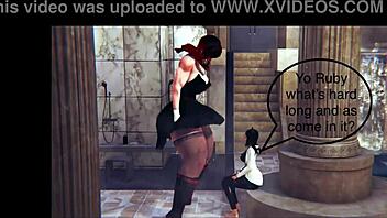 Hentai compilation featuring futa on female action