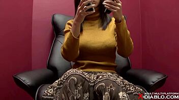 my boss is an intelligent slut who loves masturbation