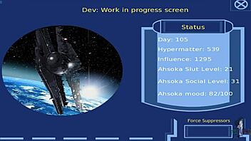 Star Wars Orange Trainer Cosplay Bang