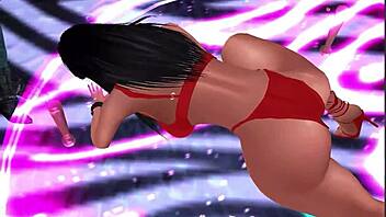 i watch this 3d exotic dance and feel so relaxed