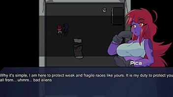 Samga And Pica Use Vibrator In Game-Spunkstock