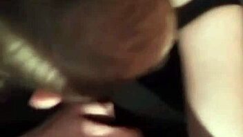 russian girl hangs out with boyfriend in car