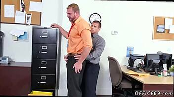 Big booty twinks on first day at work