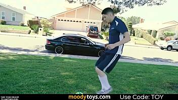 Stepmom with big tits lets me touch them in HD video
