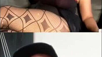 a guy cums on another man's feet during fetish sex