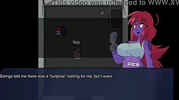 Samga And Pica Use Vibrator In Game-Spunkstock