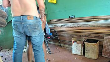 Stepfather Eats My Big Ass In The Backyard! So Intense!