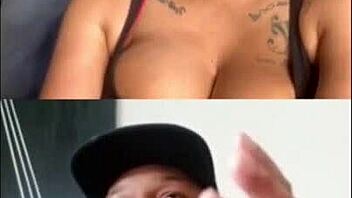 a guy cums on another man's feet during fetish sex