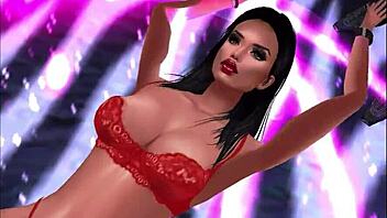 i watch this 3d exotic dance and feel so relaxed