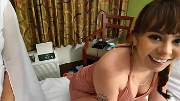 We're heading to an elegant dinner, but first we're going to suck our boyfriend's cock. It's going to be a wild night