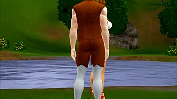 Virgin Pussy Meets Old Balls in Wild S3D Ep 11 Encounter!