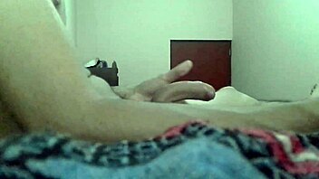 Cumming in a solo masturbation session
