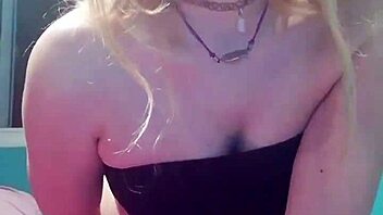 colorful blowjob with cum and feet fetish