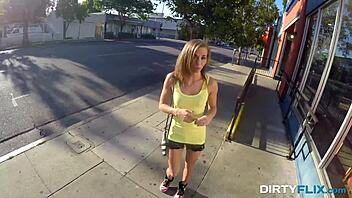 Petite 18+ fashion fan norah nova gets intimate