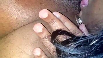 Wife n girlfriend lick wet pussy during masturbation and fingering