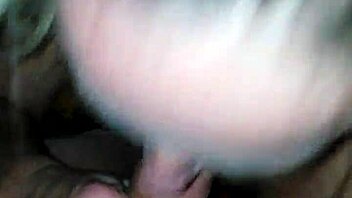Pov milf engages in oral activity with deepthroat technique