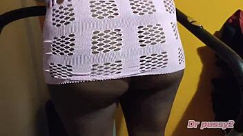 i fucked the ebony client in lingerie