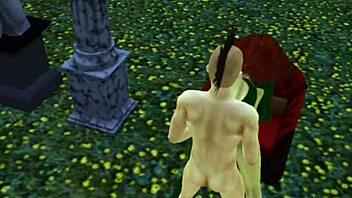 Virgin Pussy Meets Old Balls in Wild S3D Ep 11 Encounter!