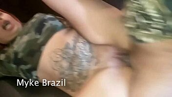 Redhead teen heads to motel for fun with friends