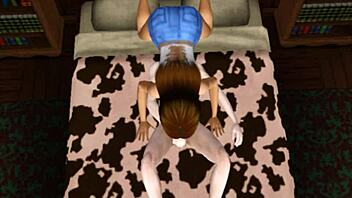 Virgin Pussy Meets Old Balls in Wild S3D Ep 11 Encounter!