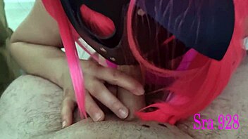 farmatop's hard cock blowjob on sofa