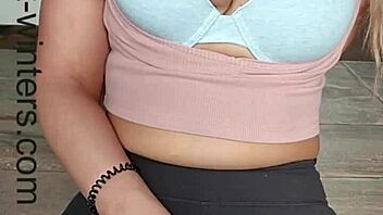 Naughty Big Ass Teacher Sneaks Away for Solo Dildo Play After Class