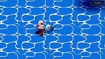 Why Does Bulma Love That Big Cock On The Beach?