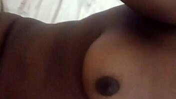 An intimate ebony sex tape captures passionate moments