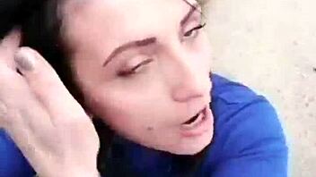 i cant resist my cock entering her mouth