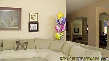 brunette pornstar gets her ass spunked in hardcore reality