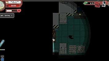 Redhead femdom dominates with monster cock in cosplay