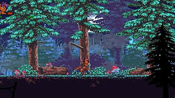 Kincaid hentai game episode 14 features rough forest fucking by werewolf.