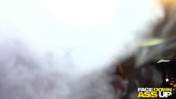 Cock Fiend Takes Monster Dick Bareback