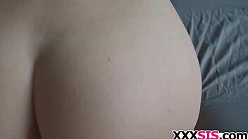 Stepbrother can't resist his stepsister's curvy body and big tits