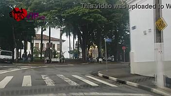 Pregnant Cristina Almeida Takes Stranger's Cum In The Car