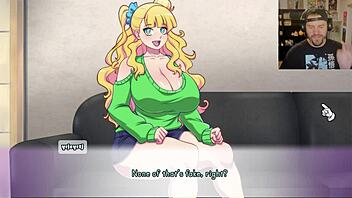 what's galko-chan up to on the casting couch at waifu hub? something steamy for sure.