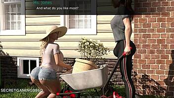 Футанари красотка трахает жестко огромным членом!