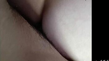 Teen brunette cums and moans during intense fucking