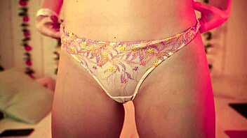 Stella Cardo flashes shaved pussy up close! 😘