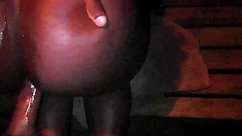 Black amateurs fuck in sauna with ebony ghetto friends and girlfriends