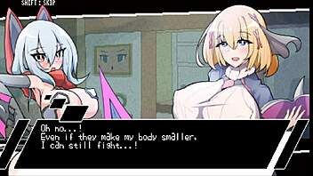 buzama hentai fight game ep 3 fighting a giant pervert transforming bodies with magic