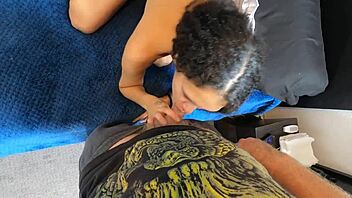 Angel Gives Hardcore Pov Blowjob To Lover