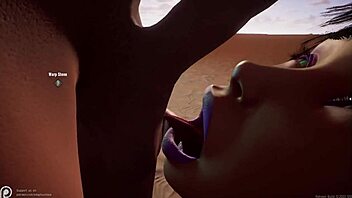 Dawn раздает дикие кончи в массовом мультяшном действии!