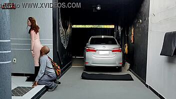 Wife surprises husband with sensual outfit, he fucks her ass until she begs to stop