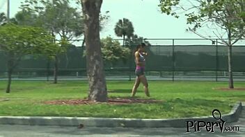 Babe with great body gets exactly what she deserves