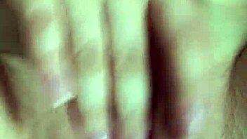 petite 18+ latina moans while masturbating, making me rock hard