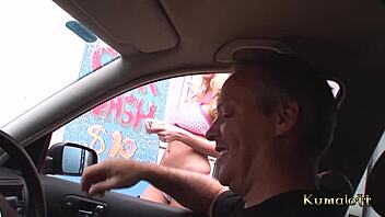 Kumalott - Stacey Saran, Big Titted Babe, Gets Facial From Huge Cock.