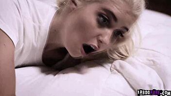 Blonde teen Chloe Cherry gets her first interracial experience