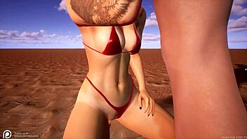 Dawn раздает дикие кончи в массовом мультяшном действии!